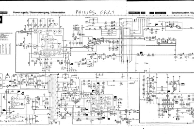 Philips 28PT410A scematic