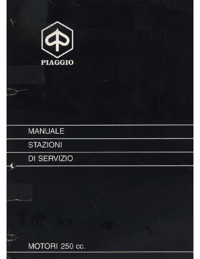 PIAGGIO GT 250 Manuale Stazioni di Servizio - Piaggio GT 250 (244cc) 14kw - Part 1/7 (pag. 152)