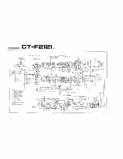 Pioneer CTF2121 cassette deck