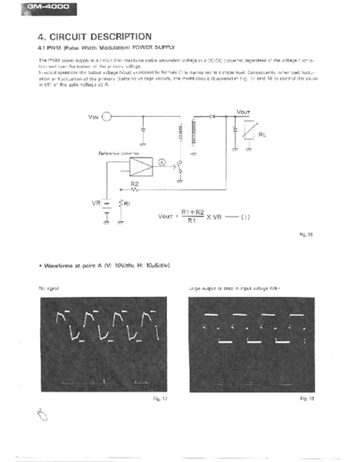 Pioneer GM4000 car amplifier