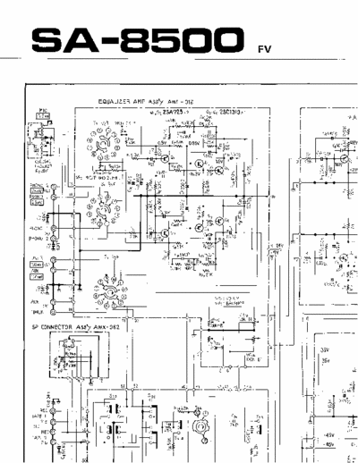 Pioneer SA8500 integrated amplifier