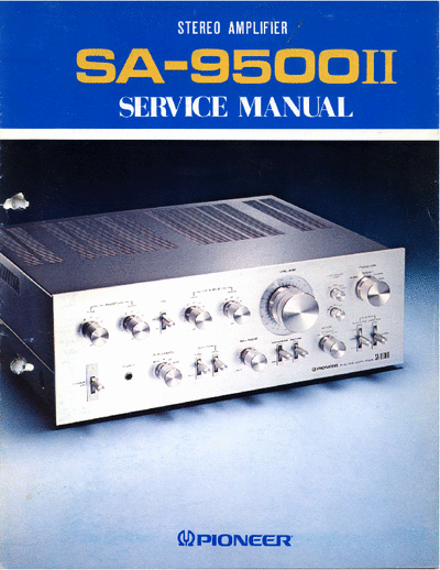 Pioneer SA9500II integrated amplifier