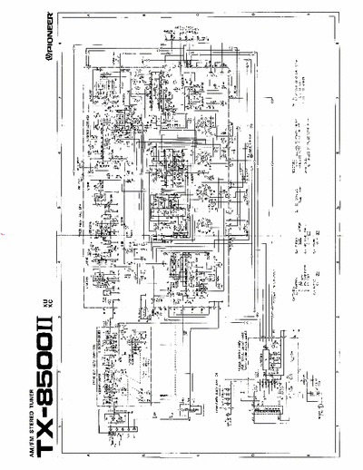 Pioneer TX8500II tuner