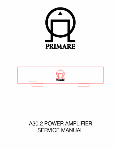 Primare A30.2 power amplifier