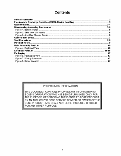 Bose Pro Acoustimass Service Manual Acoustimass Professional Powered Speaker ystem