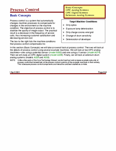   Process Control