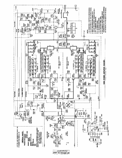 QSC 3800 power amplifier