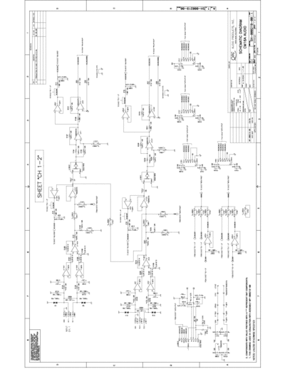 QSC CM16 mixer