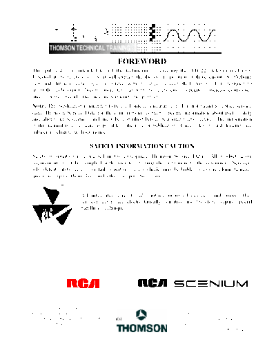 RCA ATC221 RCA Chassis ATC221 (Schematic)