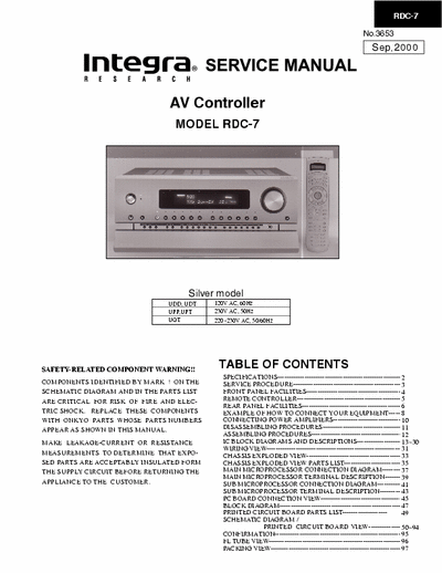 ONKYO RDC-7 AV Controller