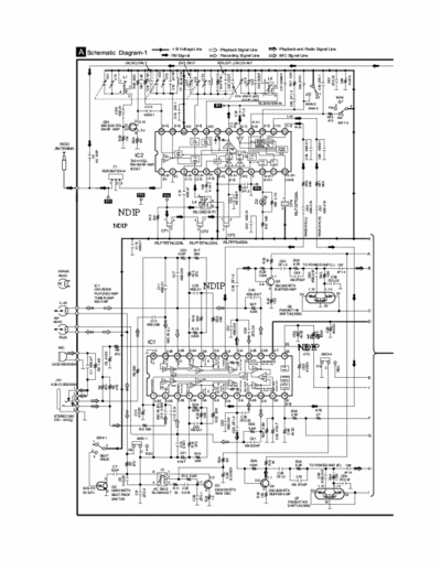 PANASONIC RQ-A320 schematics