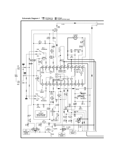 PANASONIC RQ-CR07 schematics