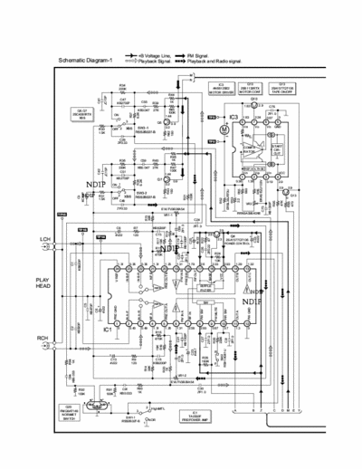 PANASONIC RQ-CR18 schematics