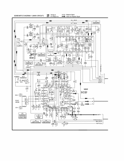 PANASONIC RQ-SW44 schematics