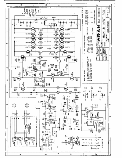 Ram BU Series power amplifier