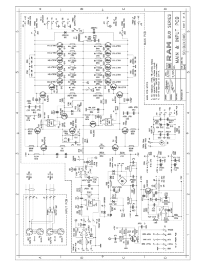 Ram BUX Series power amplifier