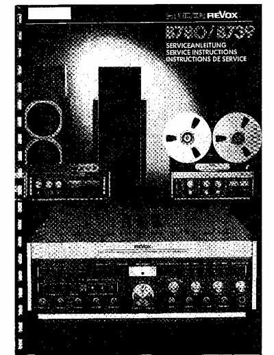 Revox B739, B780 integrated amplifier