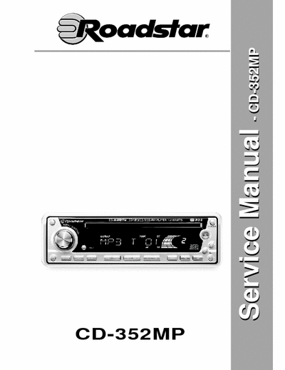 Roadstar CD352mp car radio