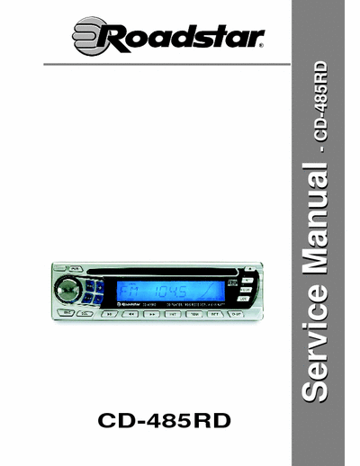 Roadstar CD485rd car radio