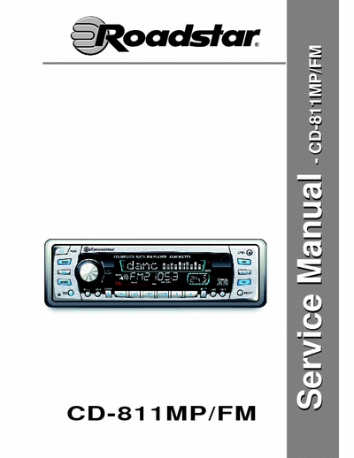 Roadstar CD811mpfm car radio