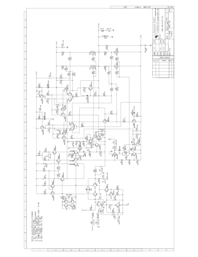 Rockford Fosgate Punch 100ix Schematics for Car Amplifier