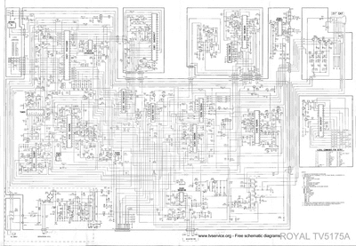 Royal Royal TV 5175A schemat djv