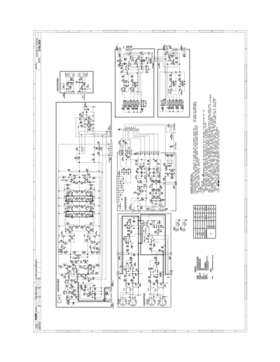 Samson S1000 Schematic only with parts/values listed for the Samson S1000 professional amplifier.  Direct from them.  You