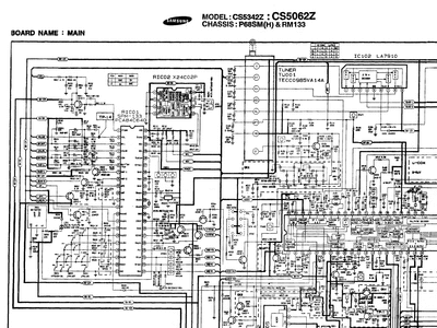  SAMSUNG CS5062Z_CS5342 SAMSUNG Chassis P68SM(H) CS5062Z_CS5342