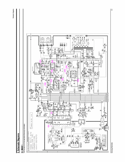 SAMSUNG CS29A11SSGXBWT SCHEMA