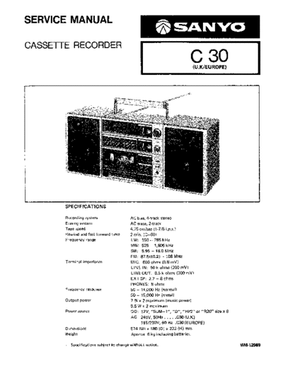 SANYO C30 SANYO C30