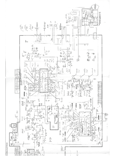 SANYO CTP3712 Schematic diagram of color CRT Television SANYO made in Brazil