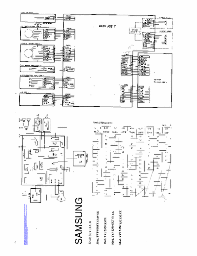 samsung TVP5050+3350 SCV11A_chassis_(TVP5050_TV-VCR)