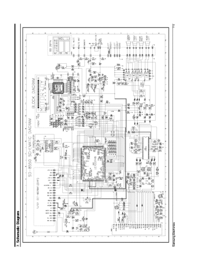 Samsung sd-8550 shematics diagram