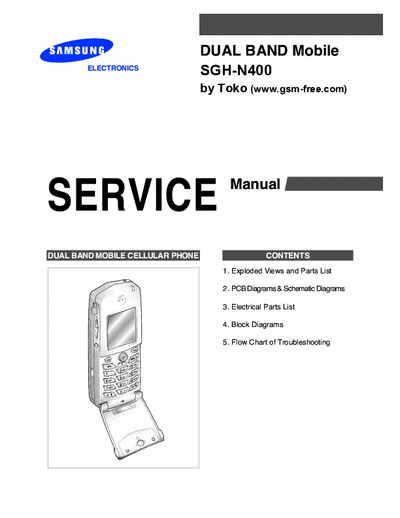 Samsung SGH-N400 SGH-N400 dual band GSM