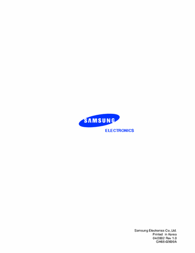Samsung SGH-T100 Samsung SGH-T100 Service Manual