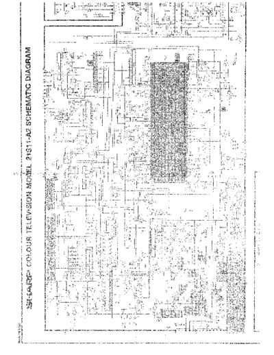 SHARP 21S11-A2 SCHEMA