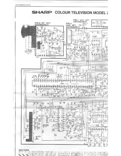 Sharp 21R-SC SERVICE MANUAL