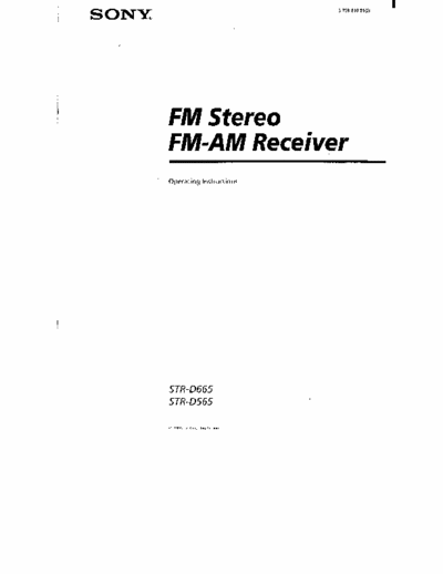 sony str-d565 service manual