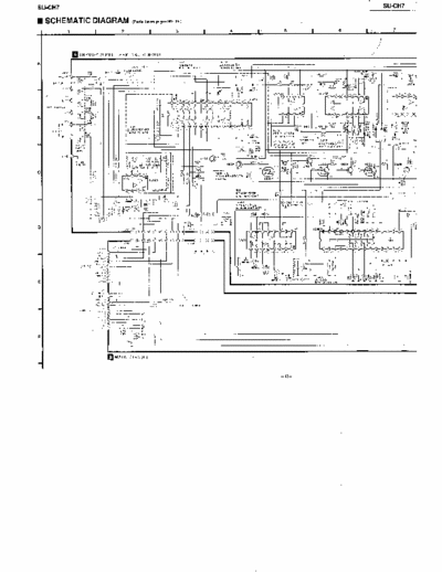 Technics SU CH-7 Schematic Diagram