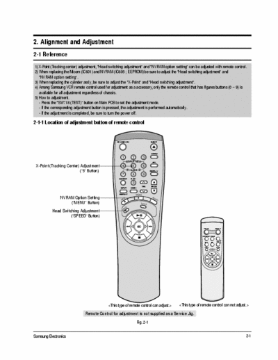 Samsung SV-232XS-XEG SV-232XS-XEG part1