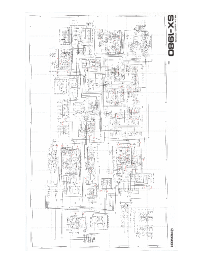 Pioneer SX-1980 Schematic Only, entire manual is larger than I can upload.