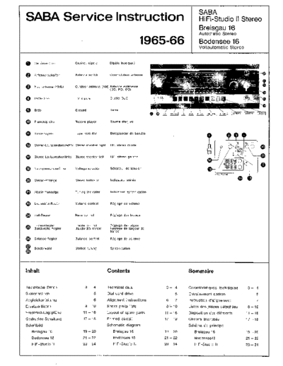 Saba HiFi-Studio_II service manual