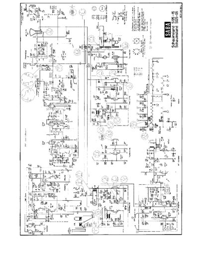 Saba Schauinsland S125 service manual