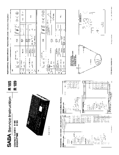 Saba Compact Clock 5 service manual