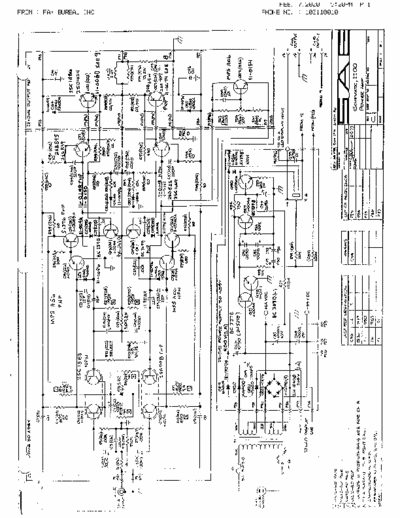 Sae 2200 power amplifier