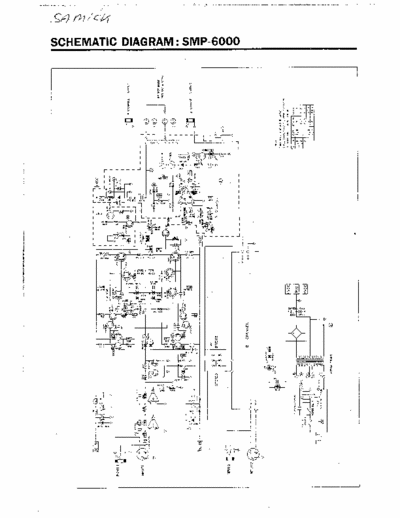 Samick SMP6000 power amplifier