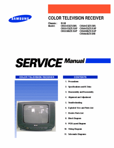 SAMSUNG CN3339VB diagrama electrico