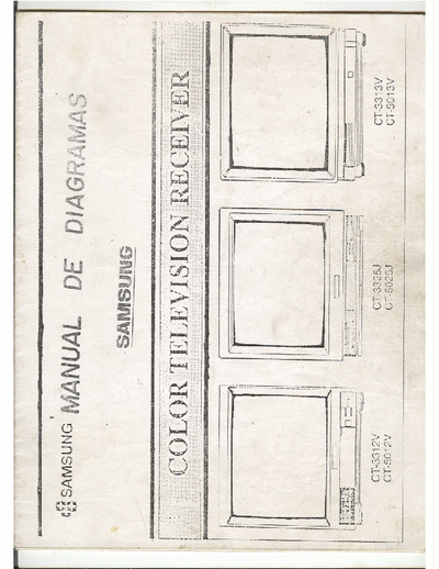 samsung ct-5012v2 diagram of samsung