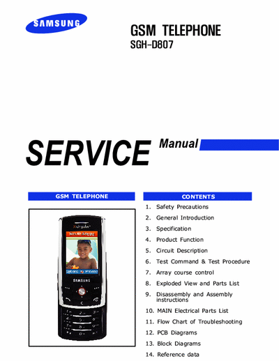 SAMSUNG SGH-D807 Service Manual Slide Quad Phone - Part 1/3, pag. 89