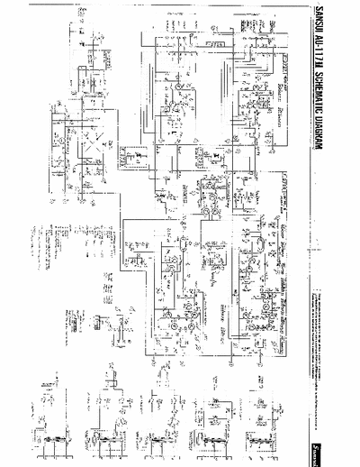 Sansui AU117II integrated amplifier